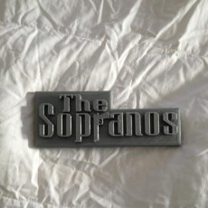 Picture of print of Sopranos Logo