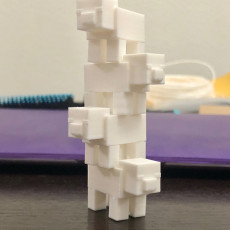 Picture of print of Minecraft well-scaled pig