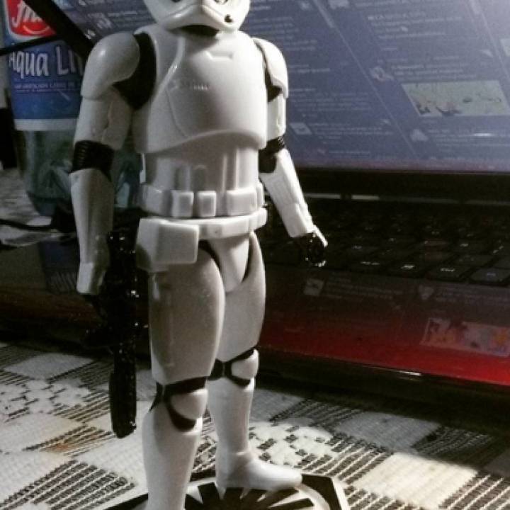 Star Wars: The Force Awakens 6" Stormtrooper Stand image