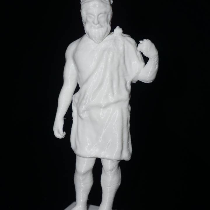 Hephaistos, the blacksmith god at The British Museum, London image