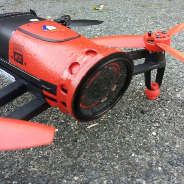Parrot bebop camera protector and filter image