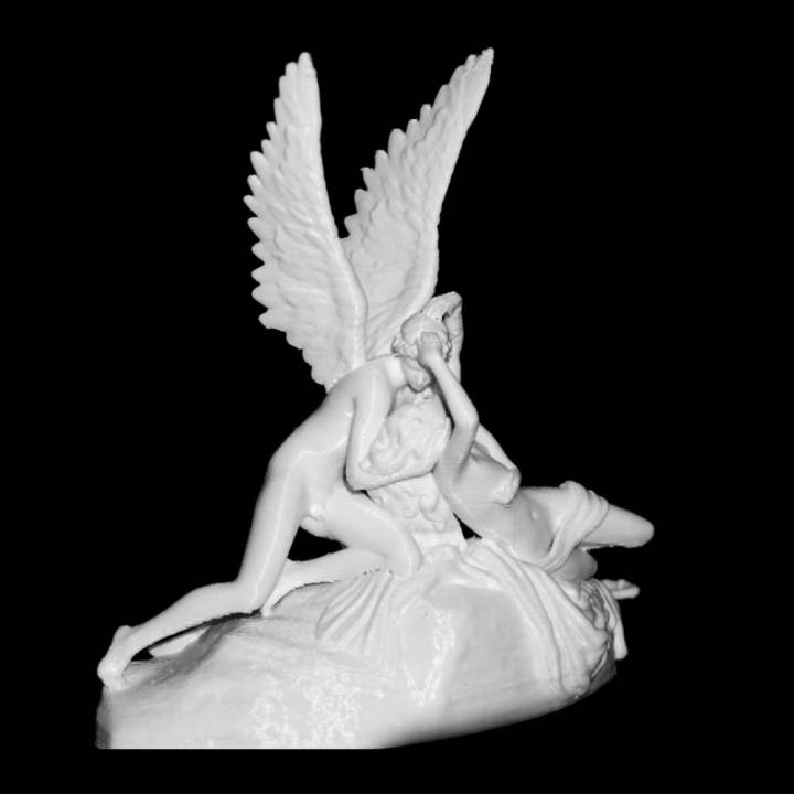 Psyche Revived by Cupid's Kiss at The Louvre, Paris image