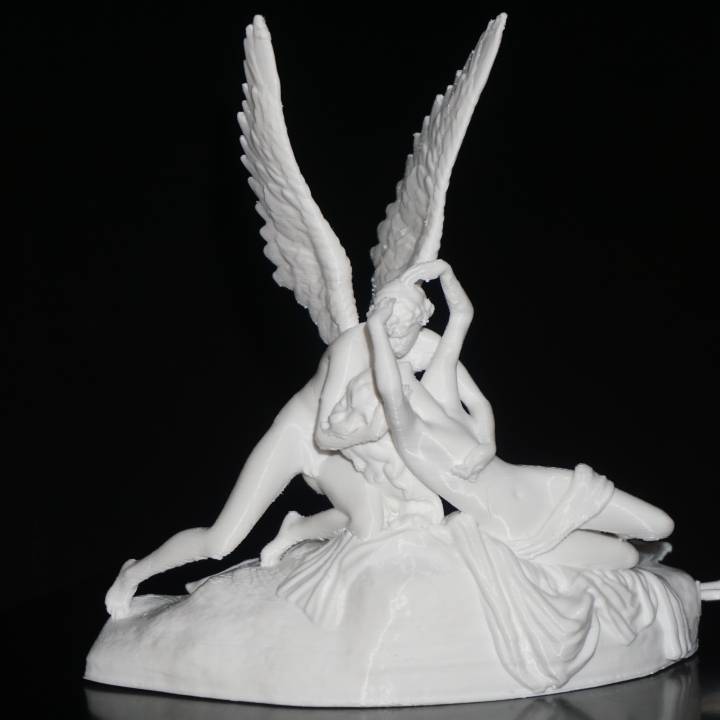 Psyche Revived by Cupid's Kiss at The Louvre, Paris image
