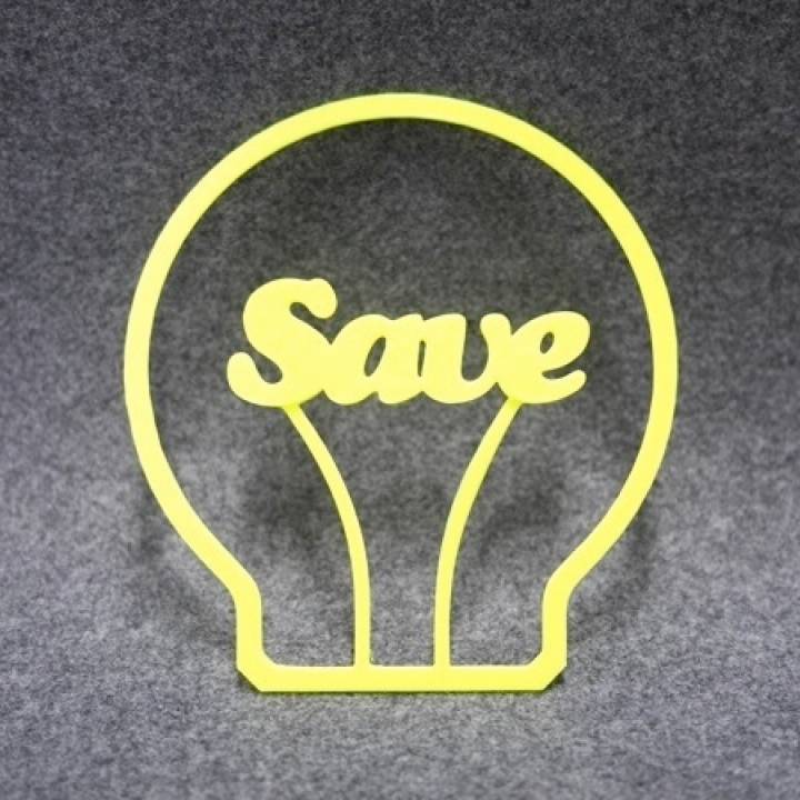 3D Printable Bulb for decorating and energy-saving by Da-eun Jun
