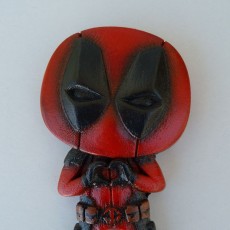 Picture of print of Deadpool "Feel The Love" Magnet