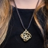 Interlocking Celtic Necklace Pendant print image