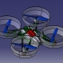 DUCTED FUN Parrot airborne mini drone print image
