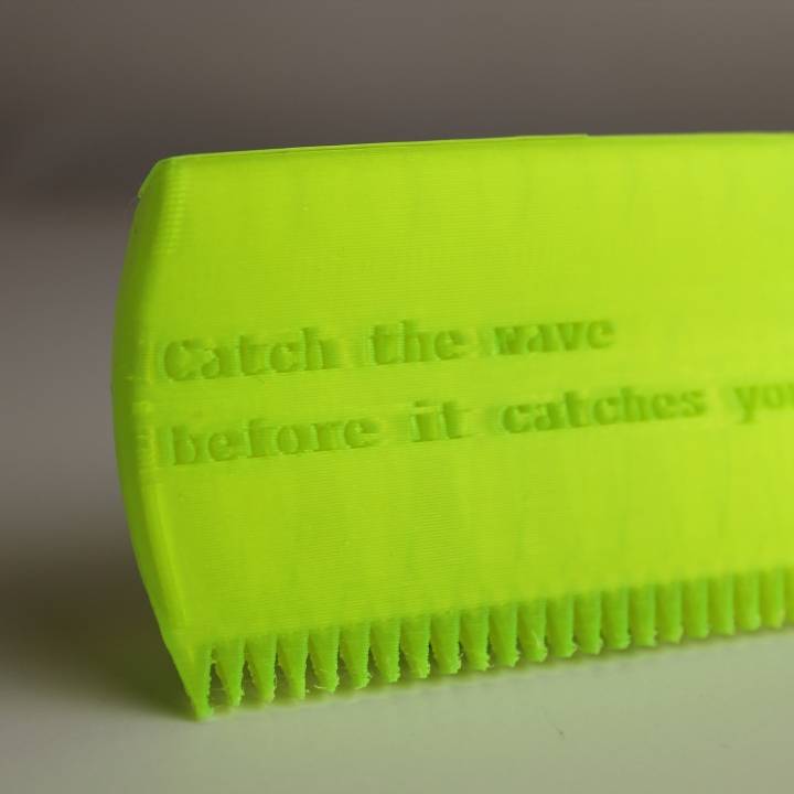 Surf Wax Comb image