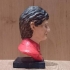 Bust of Ayrton Senna print image