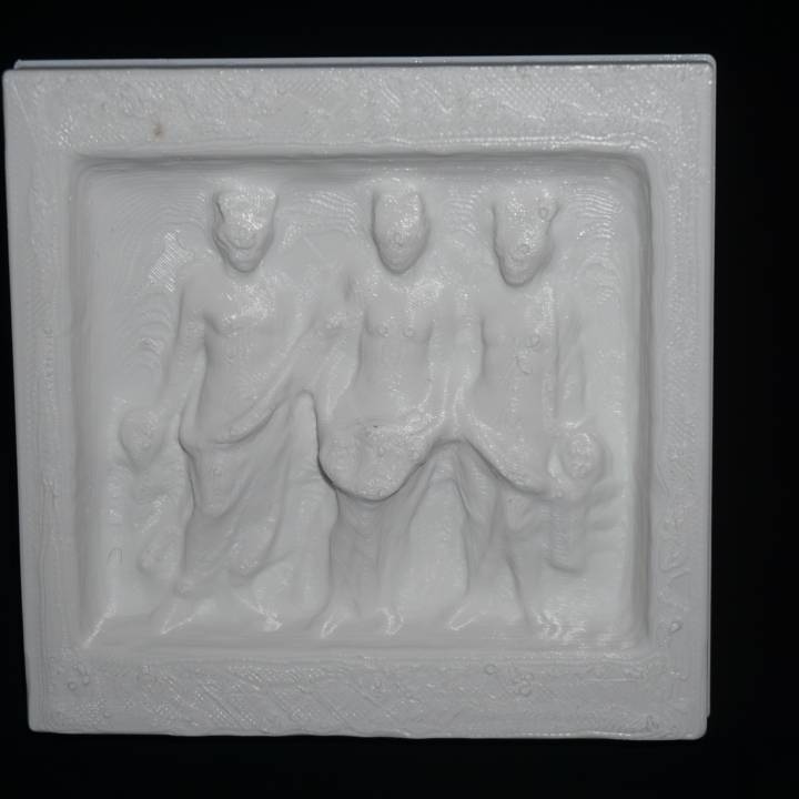 Relief depicting Three Nymphs at The State Hermitage Museum, St Petersburg image