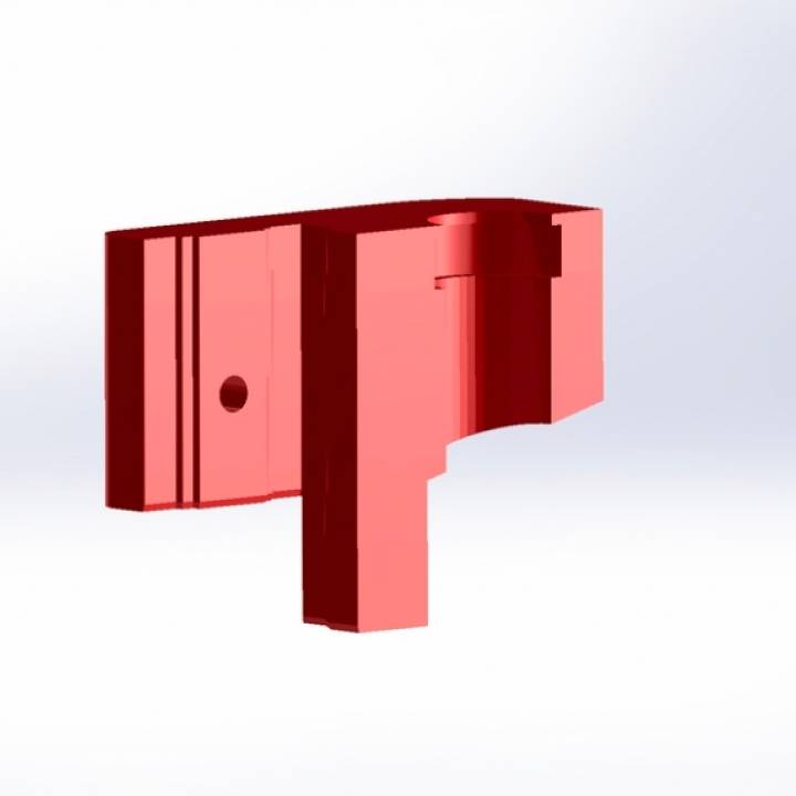 Z axis holder for 3Drag / K8200 - with 'in object' ballbearing image