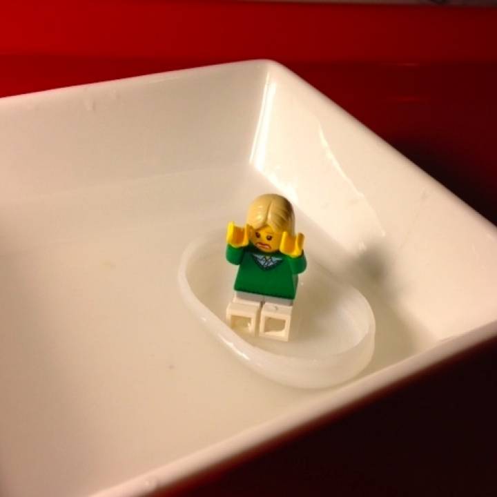 Tiny boat for LEGO minifig image