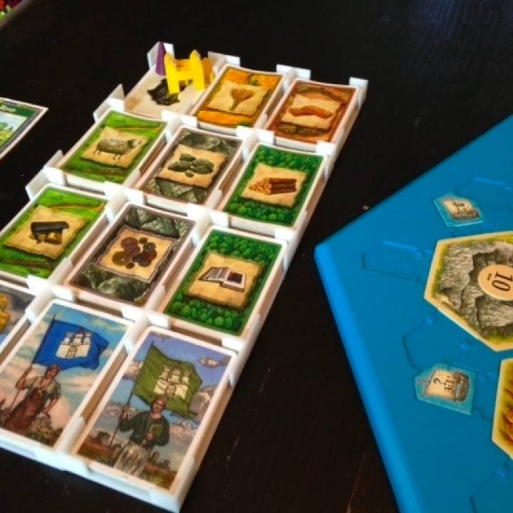 Catan card holder (Cities and Knights edition) image