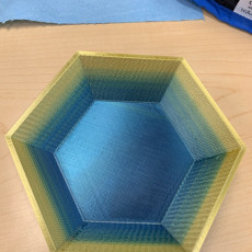 Picture of print of Quick hex bowl