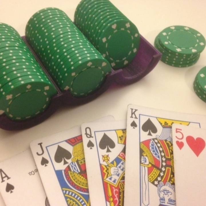 Customizable Poker Chip Rack image
