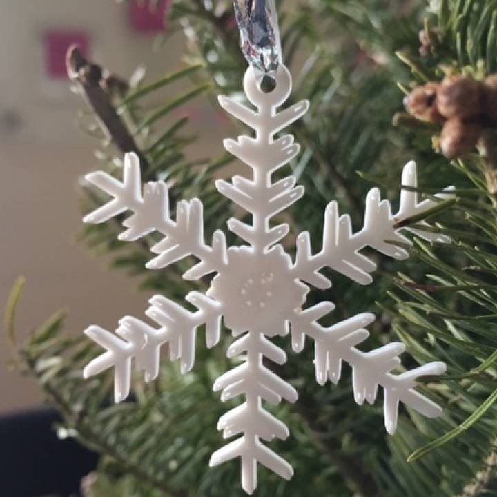 Small Snowflake Ornaments - from the Snowflake Machine image