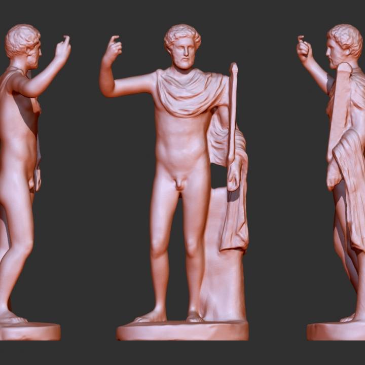 Statue of Marcus Aurelius at The State Hermitage Museum, St Petersburg image