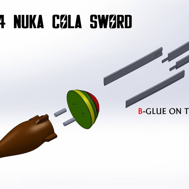 Fallout 4 Nuka Cola Sword image