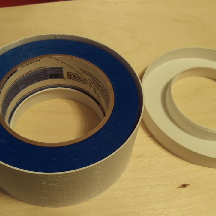 Blue Tape Roll Holder - stays clean image