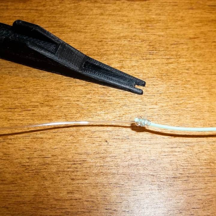 3D Printable Fly Fishing Nail Knot Tool by Steve Thone