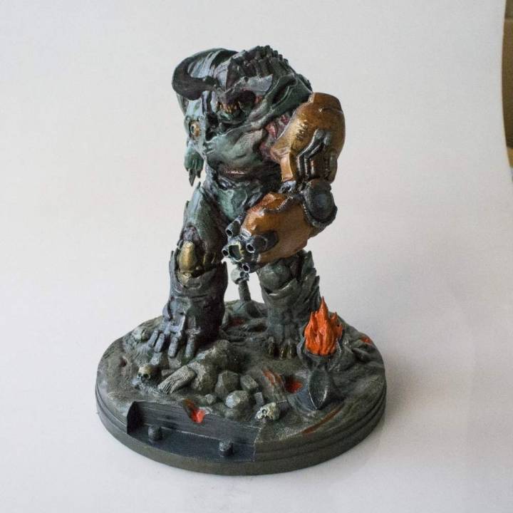 未塗装 DOOM Cyberdemon メタル製 1996年版 未塗装 DOOM Cyberdemon