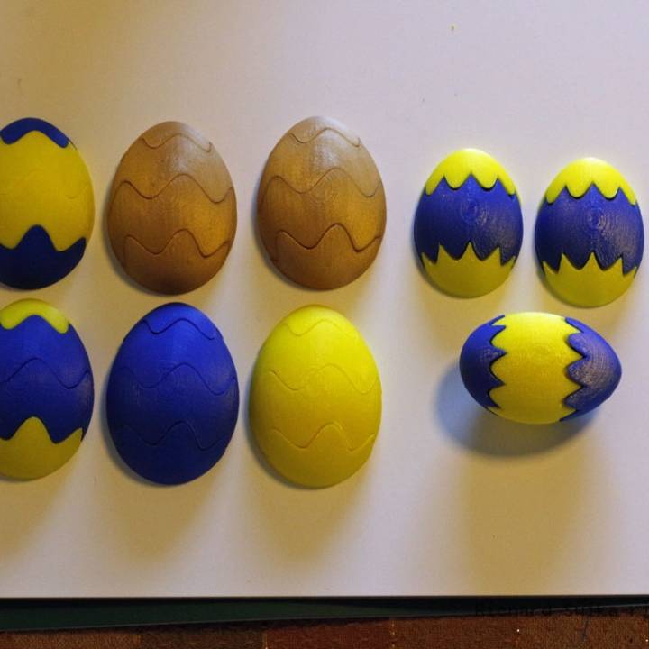 Easter Egg Maker 2016 for OpenSCAD - "Egg-O-Matic" image