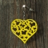 Earrings hearts 1.3 print image