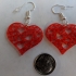 Earrings hearts 1.4 print image