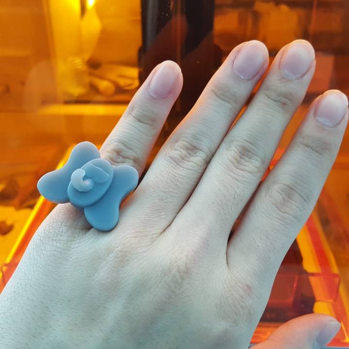 Cute elephant ring image