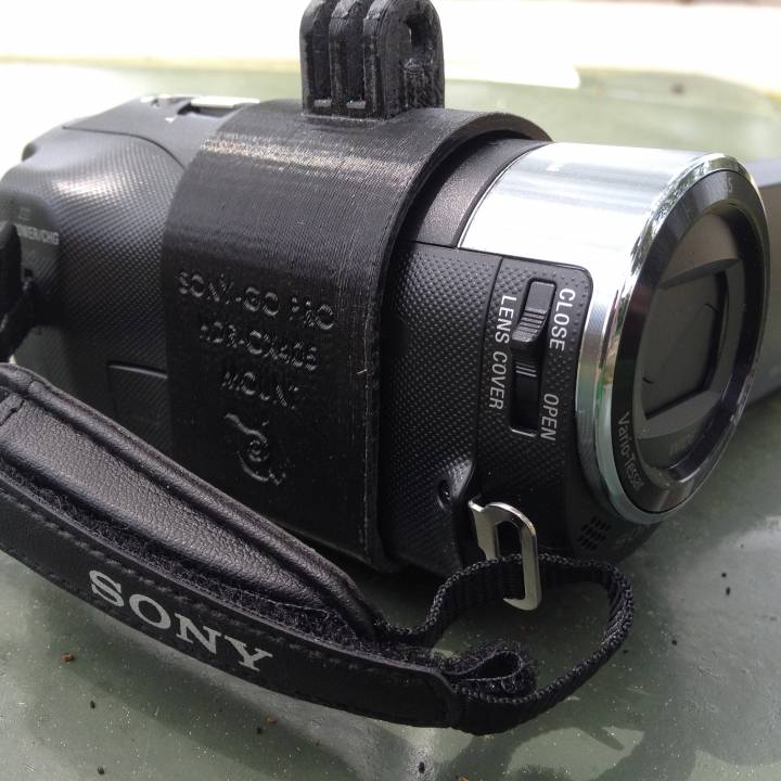 Camera Mount for Sony HDR-CX405 HandyCam image