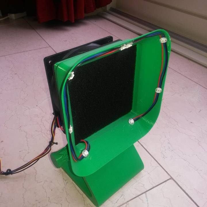Solder Fume Extractor for 120 mm fan image