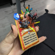 Picture of print of Hearthstone Boom Party Card!