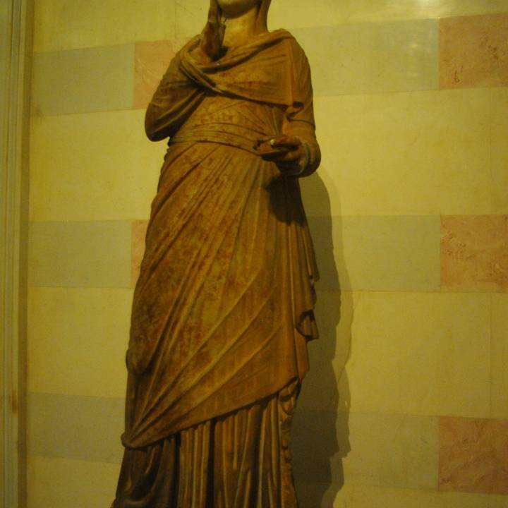 Female Statue at The State Hermitage Museum, St Petersburg image