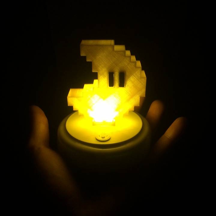 Super Mario 16 Bit Moon Night Light image