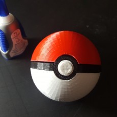 Picture of print of Pokeball with Magnetic Clasp