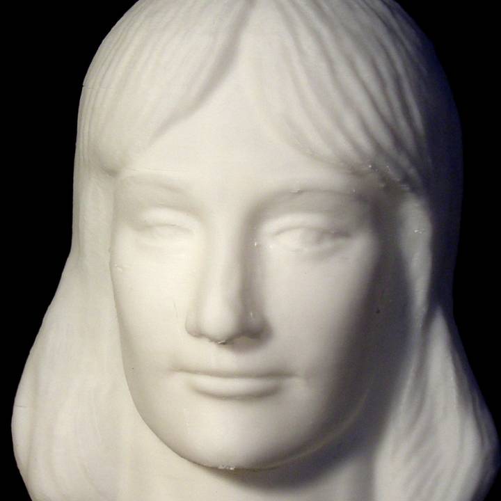 Simona Amânar bust in Deva, Romania image