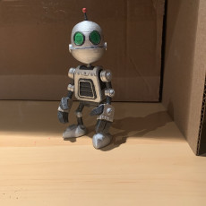Picture of print of Clank Figure - Ratchet & Clank
