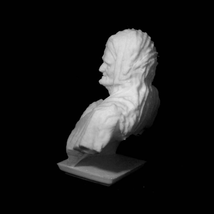 3d Printable Bust Of A Grotesque Old Woman At The Scottish National