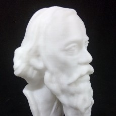 Picture of print of Head of Rabindranath Tagore