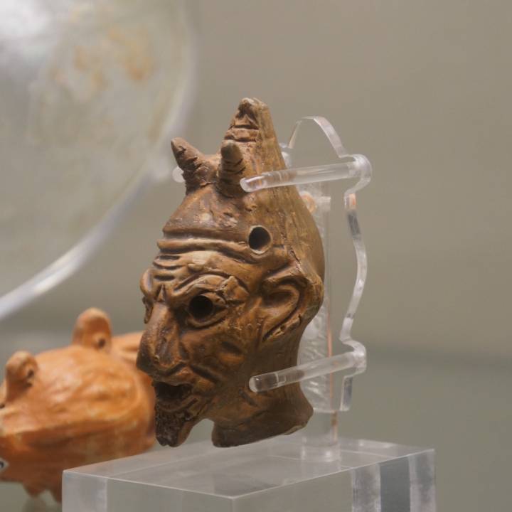 Head of the God Pan or Faunus at The British Museum, London image