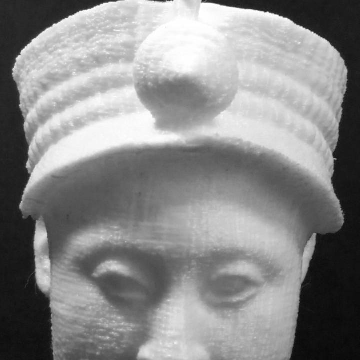 Head of a Yoruba King at The London Docklands, London image