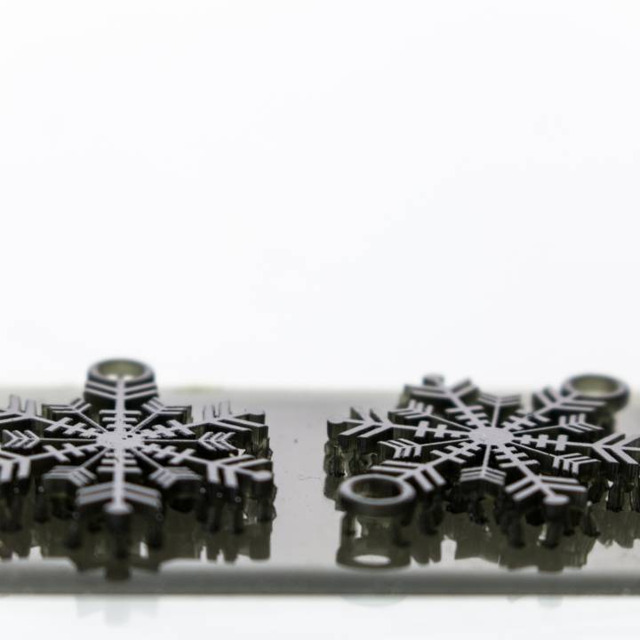 Snowflake Pendant and Charm image