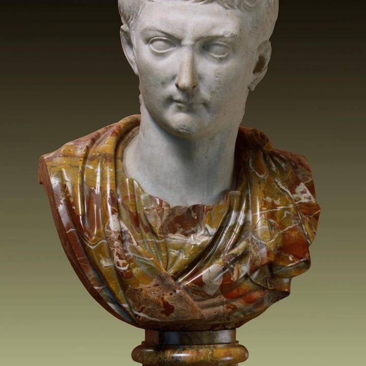 Portrait of the Emperor Tiberius at The State Hermitage Museum, St Petersburg image