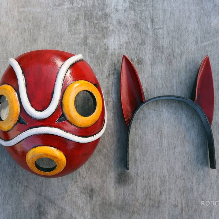 San's Mask, Princess Mononoke Cosplay image