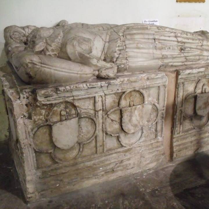 The Grantham Tomb at St. Mary Le Wigford, Lincoln image