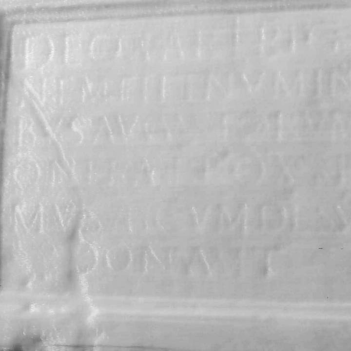 Mars Rigonemetis Inscription at The Lincoln Collection, United Kingdom image