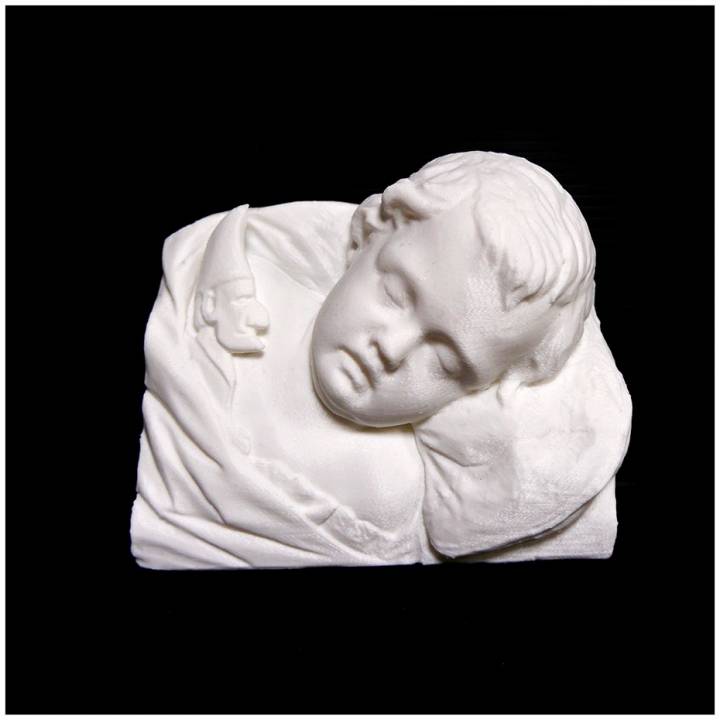 Head of a Sleeping Child at The Usher Gallery, Lincoln image