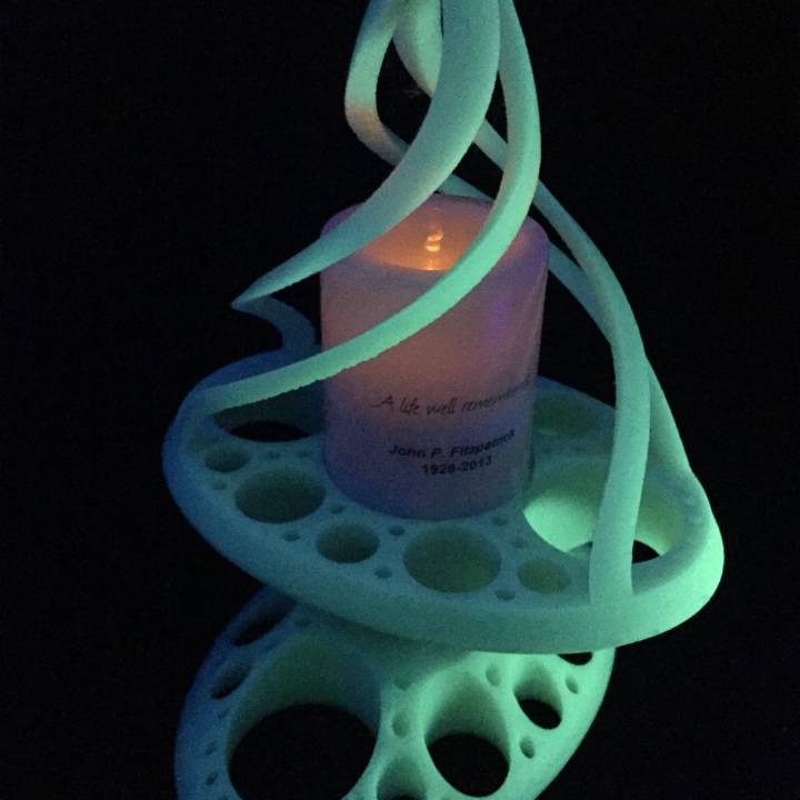 LED Candle Holder (Modular & Mirrored image