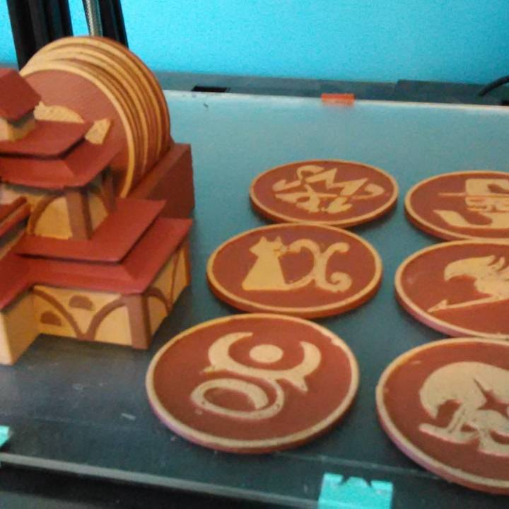 Fairy Tail Coasters set. image