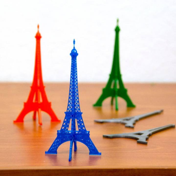 Flat Pack Eiffel Tower image